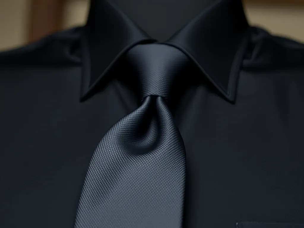 Jaki krawat do czarnej koszuli - unikaj błędów w stylizacji