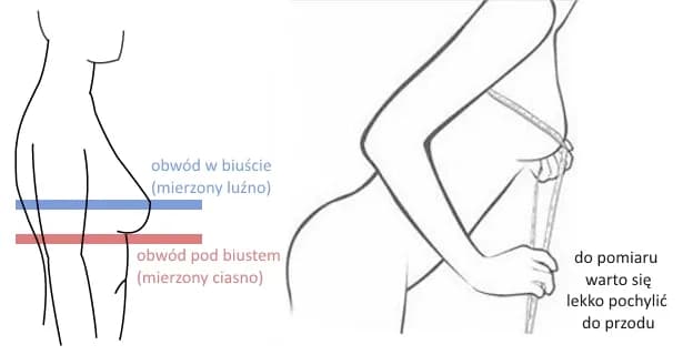 Jak prawidłowo określić jaki rozmiar biustonosza dla idealnego dopasowania