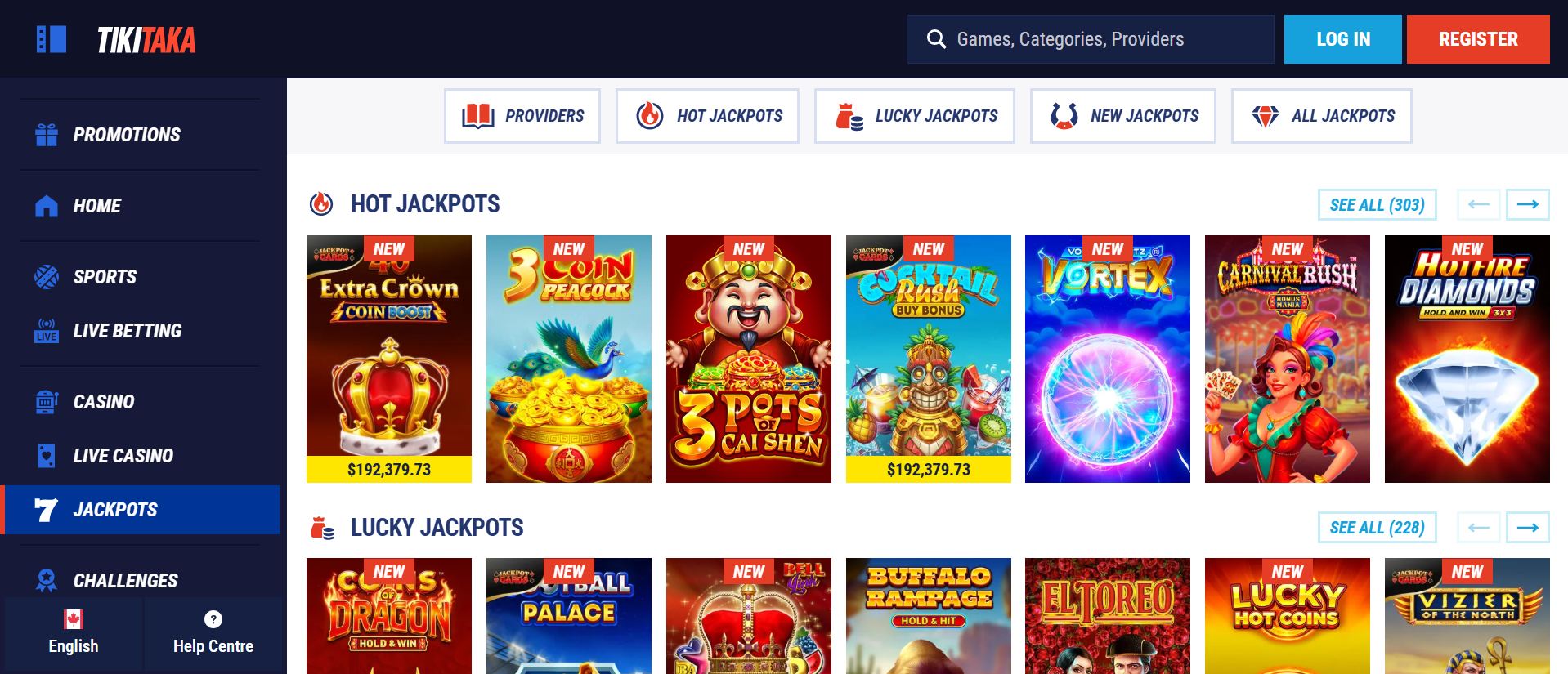 TikiTaka kasyno online